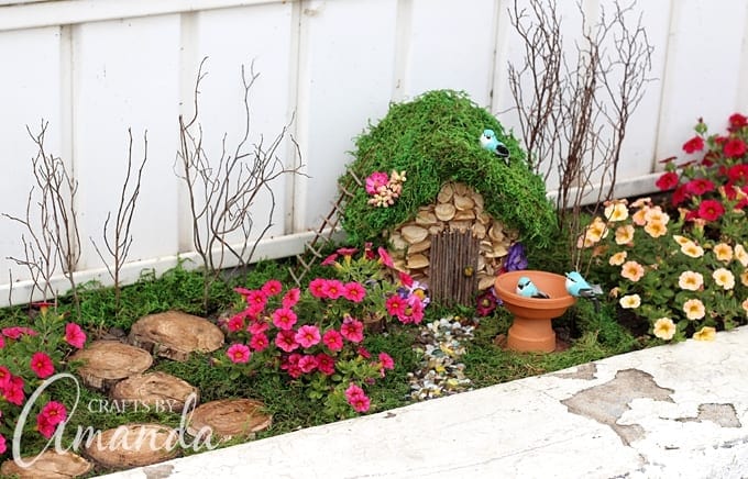 How to Start a Fairy Garden - Amanda Formaro, Crafts by Amanda