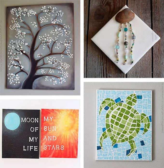 Creative Art Projects On Canvas Creative Art Projects On Canvas