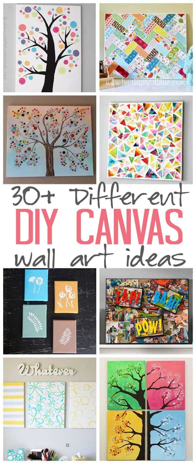 diy paint canvas ideas