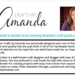 Announcing: Crafts by Amanda Craft Kits!