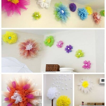 How to make beautiful Deco Mesh Flowers with Amanda Formaro of Crafts by Amanda