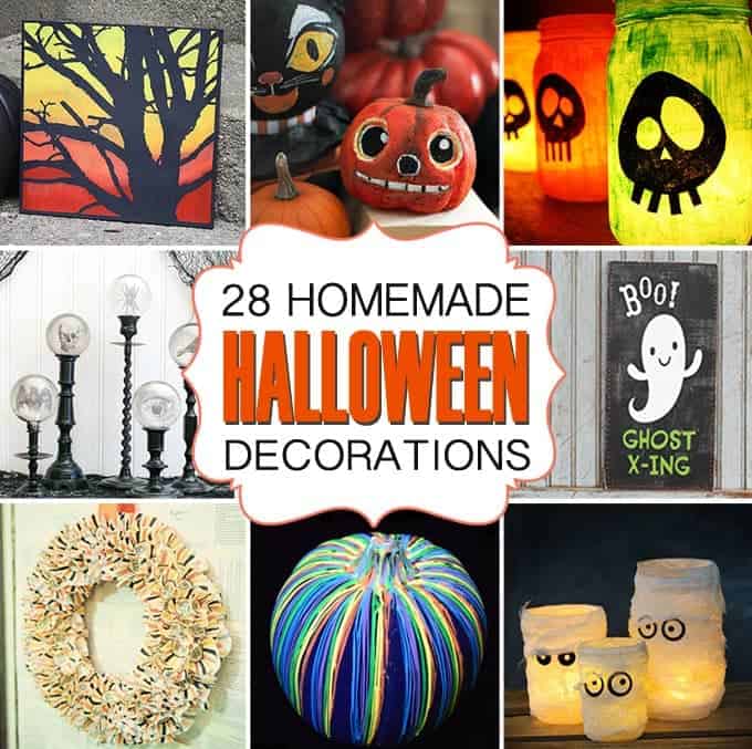 28 Homemade Halloween  Decorations  for Adults 