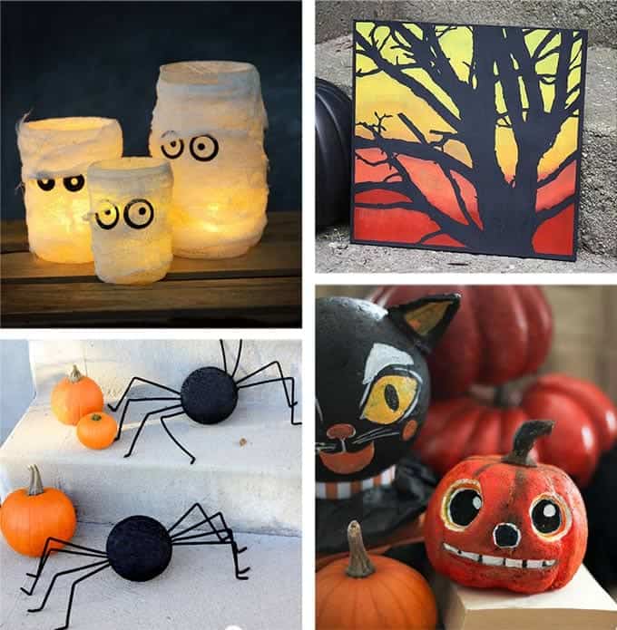 50+ DIY Halloween Decorations: homemade Halloween decor