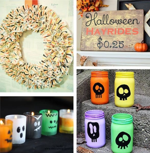 50+ DIY Halloween Decorations homemade Halloween decor