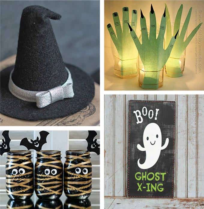 28 Homemade  Halloween  Decorations  for Adults 