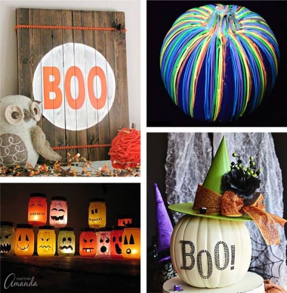 50+ DIY Halloween Decorations: homemade Halloween decor