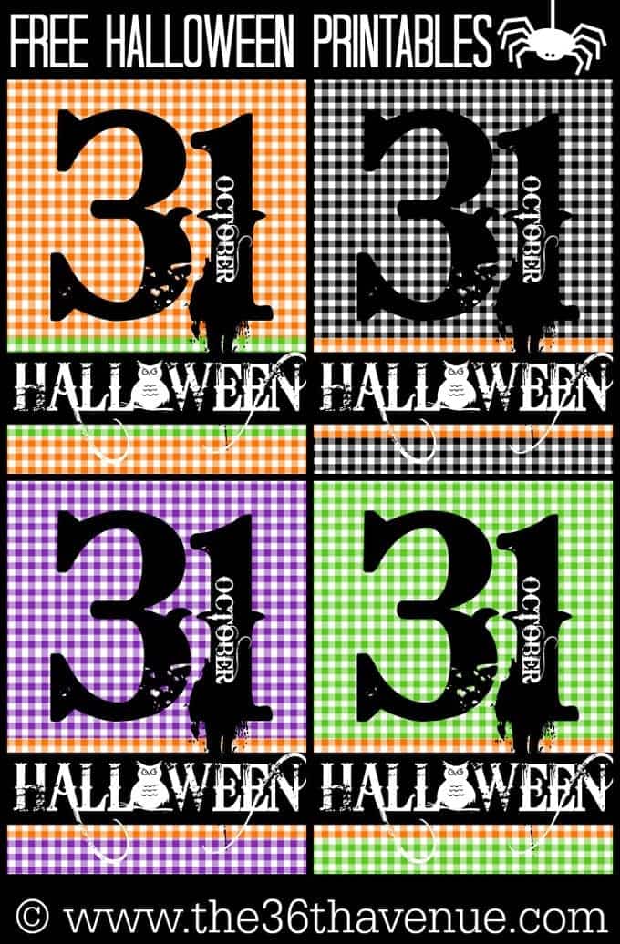 Free Halloween Printables