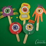 Use craft sticks and construction paper to make an endless assortment of silly popsicle stick monster puppets!