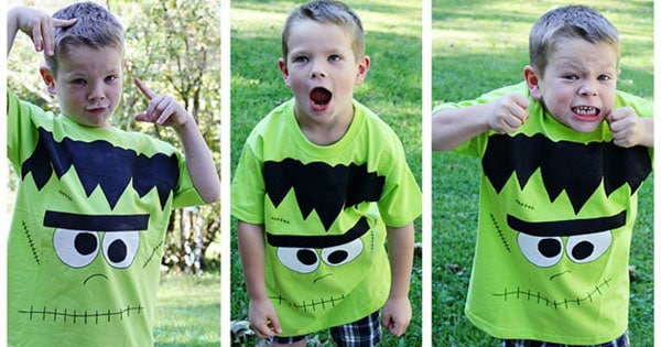 Frankenstein Shirt: Make it for Halloween: for kids or adults!