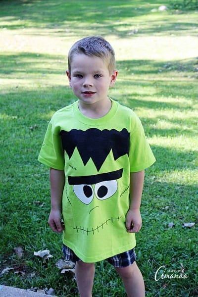 halloween frankenstein shirt