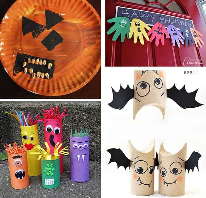 Halloween Craft: Easy Pinata / Goodie Bag - Red Ted Art - Kids Crafts