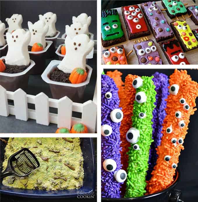 Hosting a Halloween party for kids? Armed with lots of Halloween party ideas you can host a fantastic bash that your littles with love. Great ideas for make & take crafts, spooky DIY decorations, homemade party favors and games, and lots of adorably delicious Halloween edible treats makes for a successful Halloween party for kids.