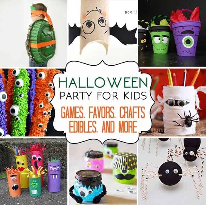 diy kids halloween party decorations