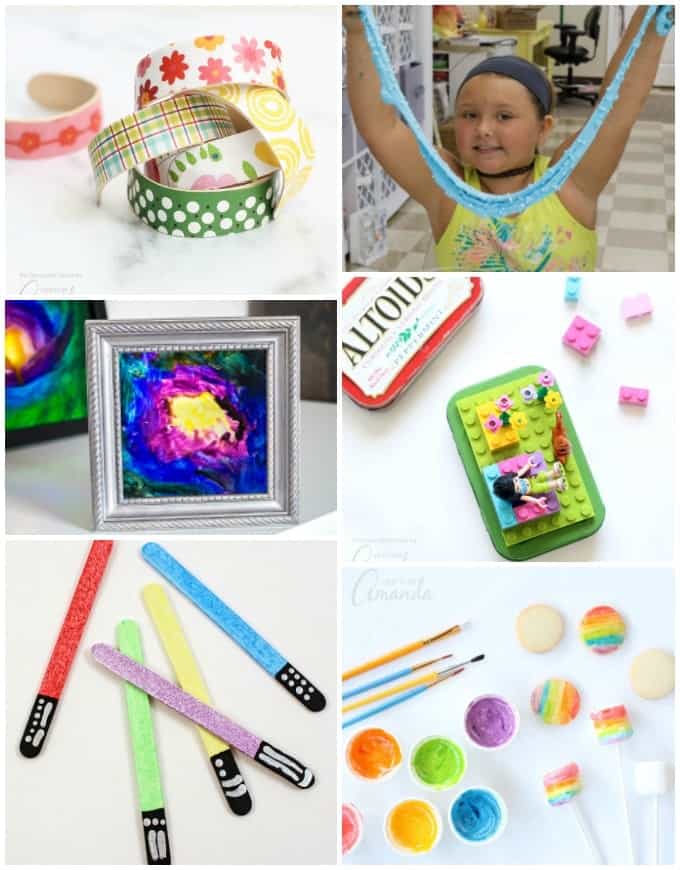 Colorful Party Crafts for Kids