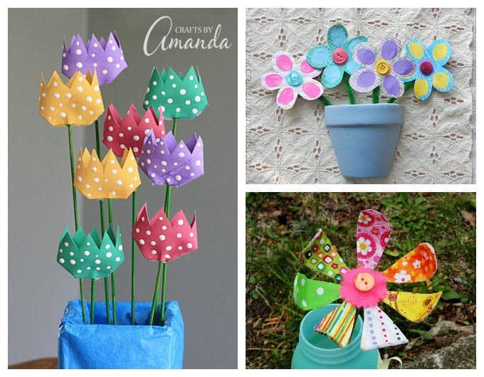 Colorful Kid's Crafts - more than 55 colorful craft ideas