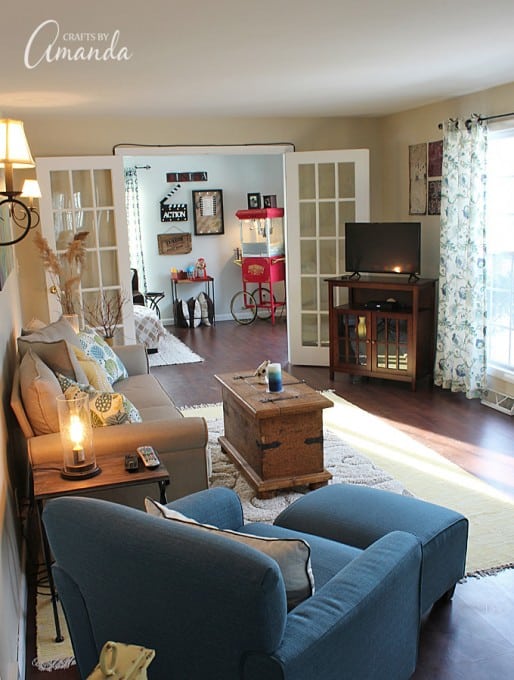 Living Room Makeover - Crafts by Amanda