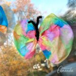 This classic coffee filter butterfly craft is always popular with kids. Coffee filters and watercolor paint turn into beautiful butterflies that your kids will love!