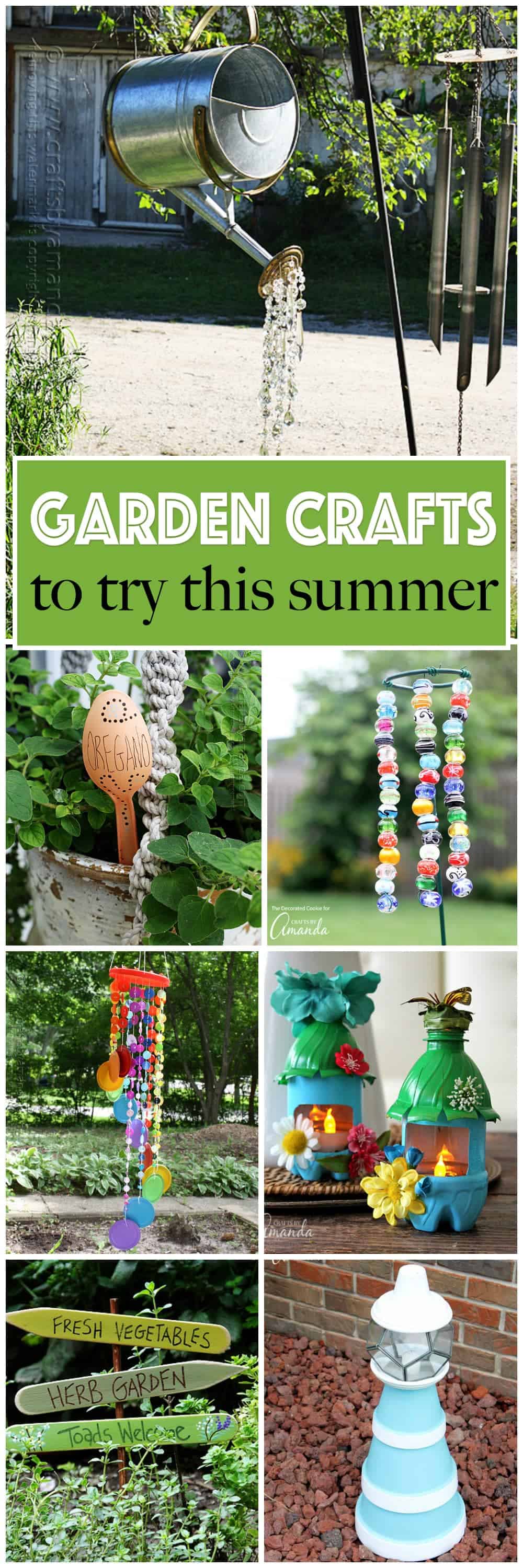 Garden Crafts: 26+ garden craft ideas you can make