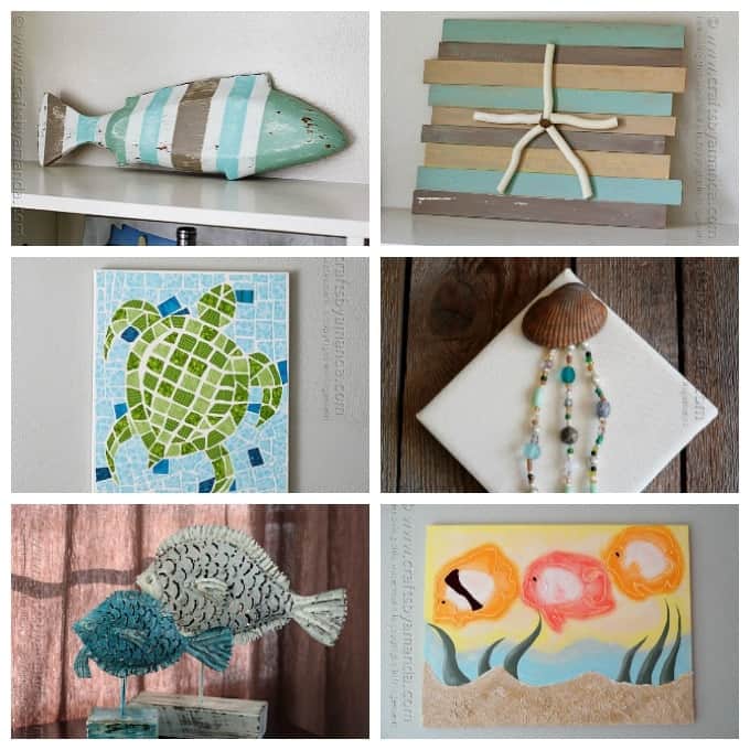 8 Favorite Beach Craft Ideas  Beach crafts, Seashell crafts, Sea crafts