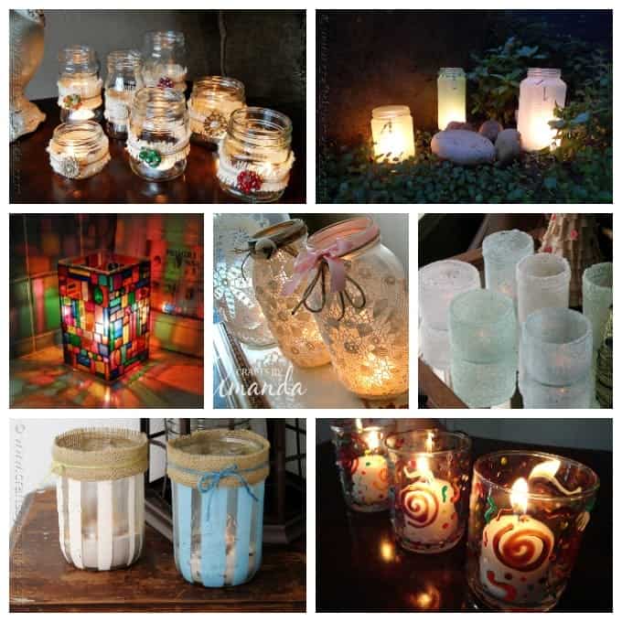 Luminary Crafts: Mason jar, homemade luminaries, candle jars