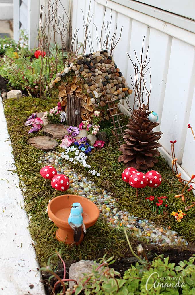 Fairy House Garden Year 2 Of The Craft Studio Fairy Garden