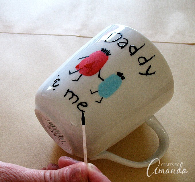 Father's day coffee mug hot sale crafts