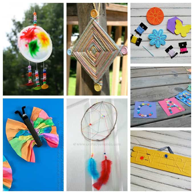 It's summer, and that means summer camp! Camp crafts are among the most popular summer camp activities, so here are over 30 camp crafts to try!