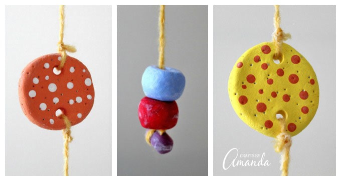 DIY Air Dry Clay Beads  5 Easy Ways to Make Air Dry Clay Beads 