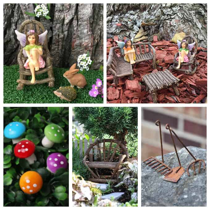 Miniature Fairy Garden Ornament Decor Pot DIY Craft Accessories Dollhouse Lots 