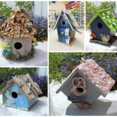 Birdhouse crafts are fun and can be so unique! Being creative can be challenging, but once you learn a few techniques you'll be ready to make your own!