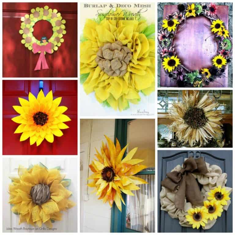 Sunflower Crafts & Recipes 50+ Sunflower ideas for kids and adults