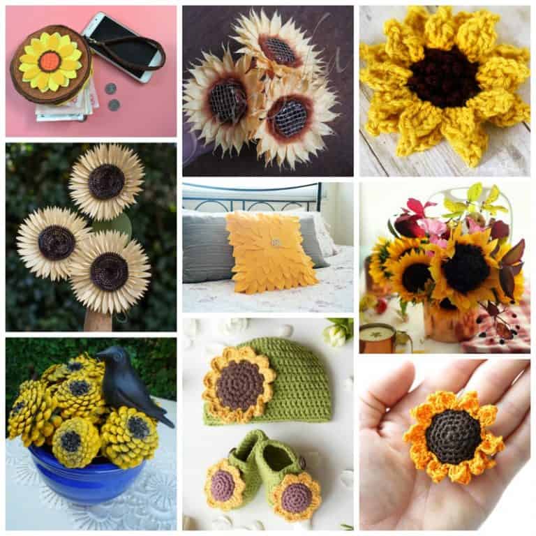 Sunflower Crafts & Recipes 50+ Sunflower ideas for kids and adults