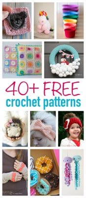 Free Crochet Patterns: Over 40 crochet tutorials and ideas