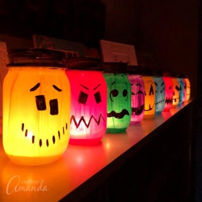 Halloween Luminaries - Crafts by Amanda - Halloween Crafts