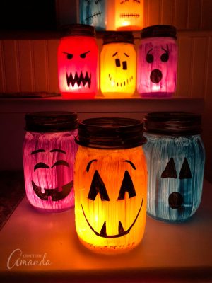 Halloween Luminaries - Crafts by Amanda - Halloween Crafts