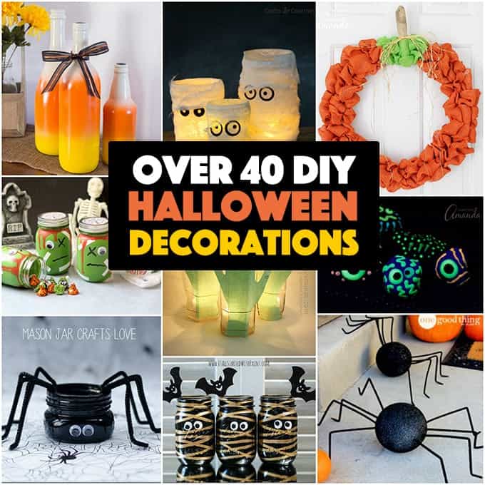 40 Diy Halloween Decorations Homemade Halloween Decor For