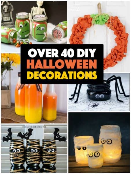 40+ DIY Halloween Decorations: homemade Halloween decor for adults and kids