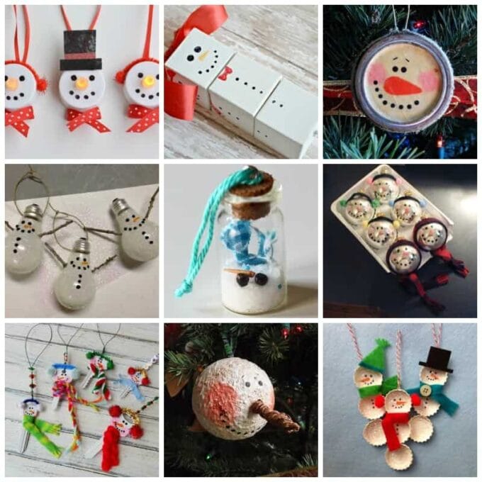 Snowman ornaments are super popular for Christmas! Aside from all the snowman Christmas ornaments on this blog, we've compiled a bunch more for you!