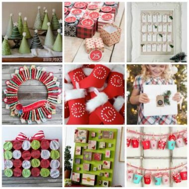 The number of advent calendar ideas out there is astonishing! Here are more than 25 advent calendar ideas to get you started. Make your own advent calendar!