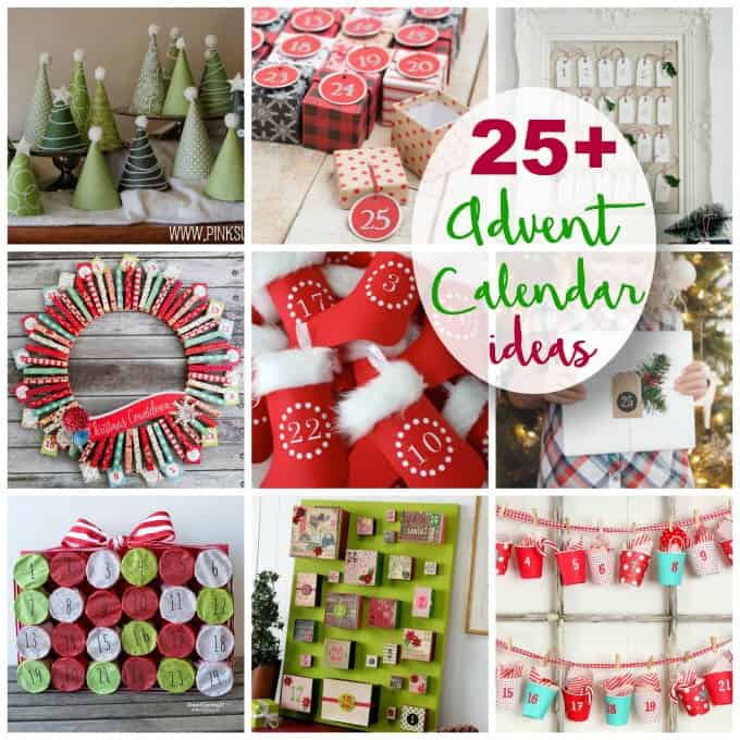 Advent Calendar Ideas You Can Make: advent calendar crafts