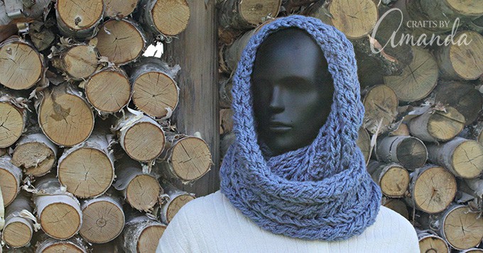 Infinity Scarf Pattern: Faux Cable Infinity Scarf Knit Pattern