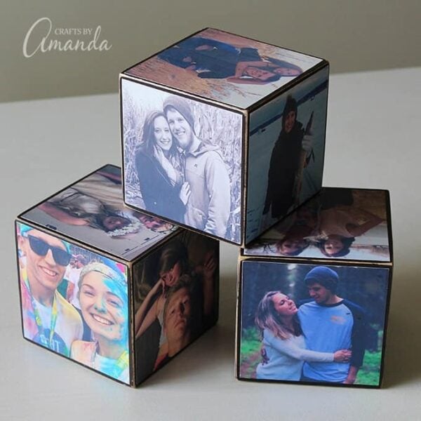 Photo Cubes How to Make a Photo Cube, great as gifts!