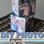 DIY photo projects pin image