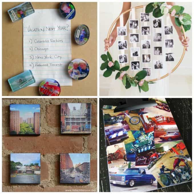 DIY Photo Projects Make As A Gift Or Turn Them Into A Craft Night Project