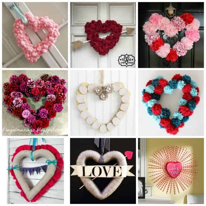 Heart Shaped Wreath, Canada DIY