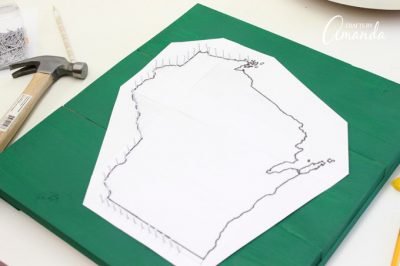 State String Art: Wisconsin Green Bay Packer fans will enjoy this one!