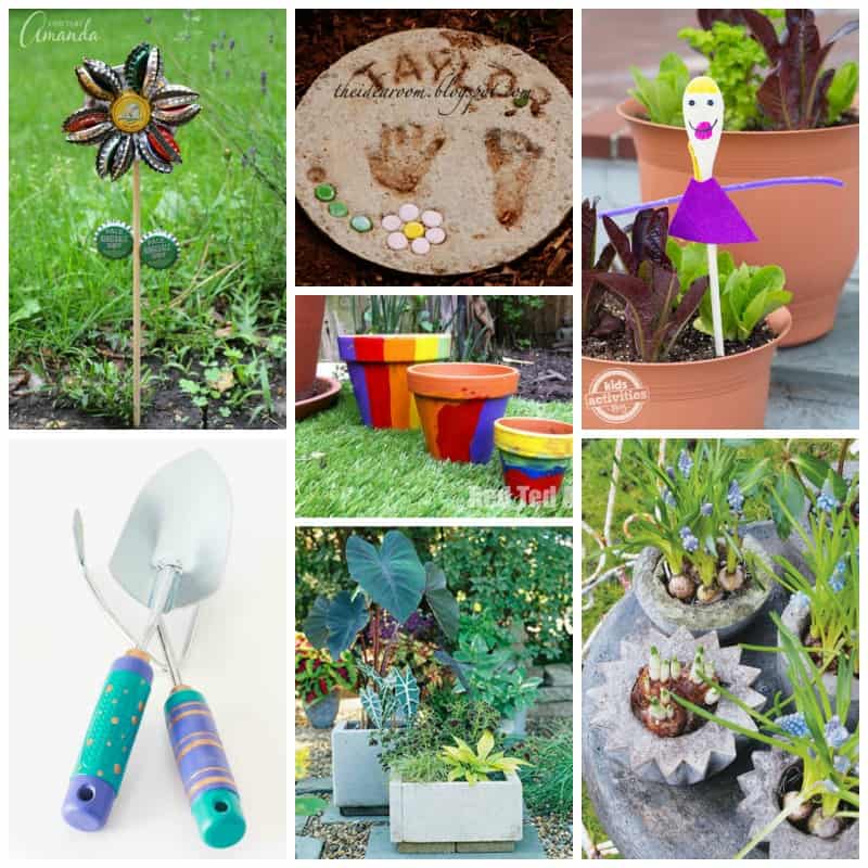 DIY Garden Crafts: 24+ beautiful garden crafts for every age!