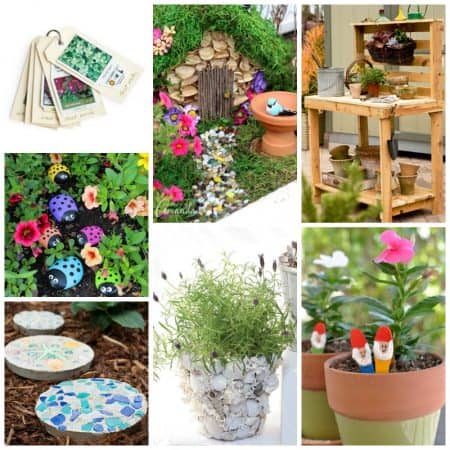 DIY Garden Crafts: 24+ beautiful garden crafts for every age!