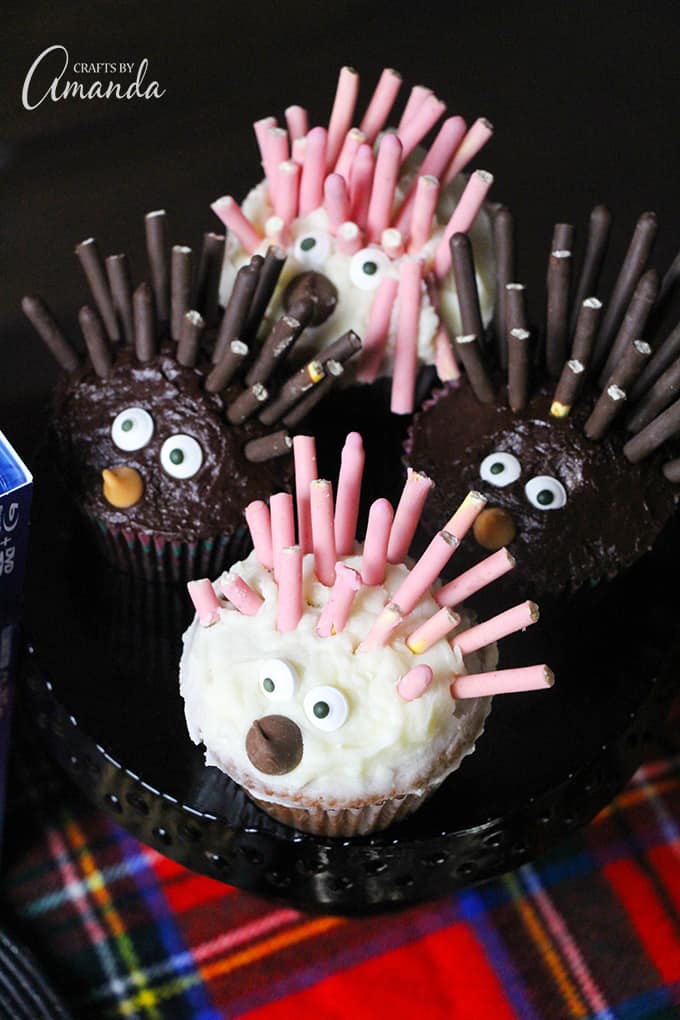 SING porcupine cupcakes!