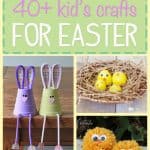 These 40+ Easter crafts are not only creative but they're full of colorful smiles and adorable bunnies! Can it get any better than that? Let's get crafty!
